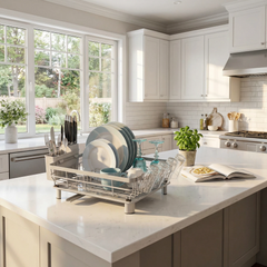 Single-Layer Kitchen Dish Drainage Storage Rack