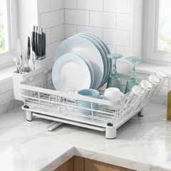 Single-Layer Kitchen Dish Drainage Storage Rack