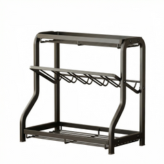 Kitchen Desktop Snap-On Foldable Spice Rack