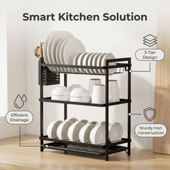 Kitchen Tableware Multi-Layer Drainage Storage Rack