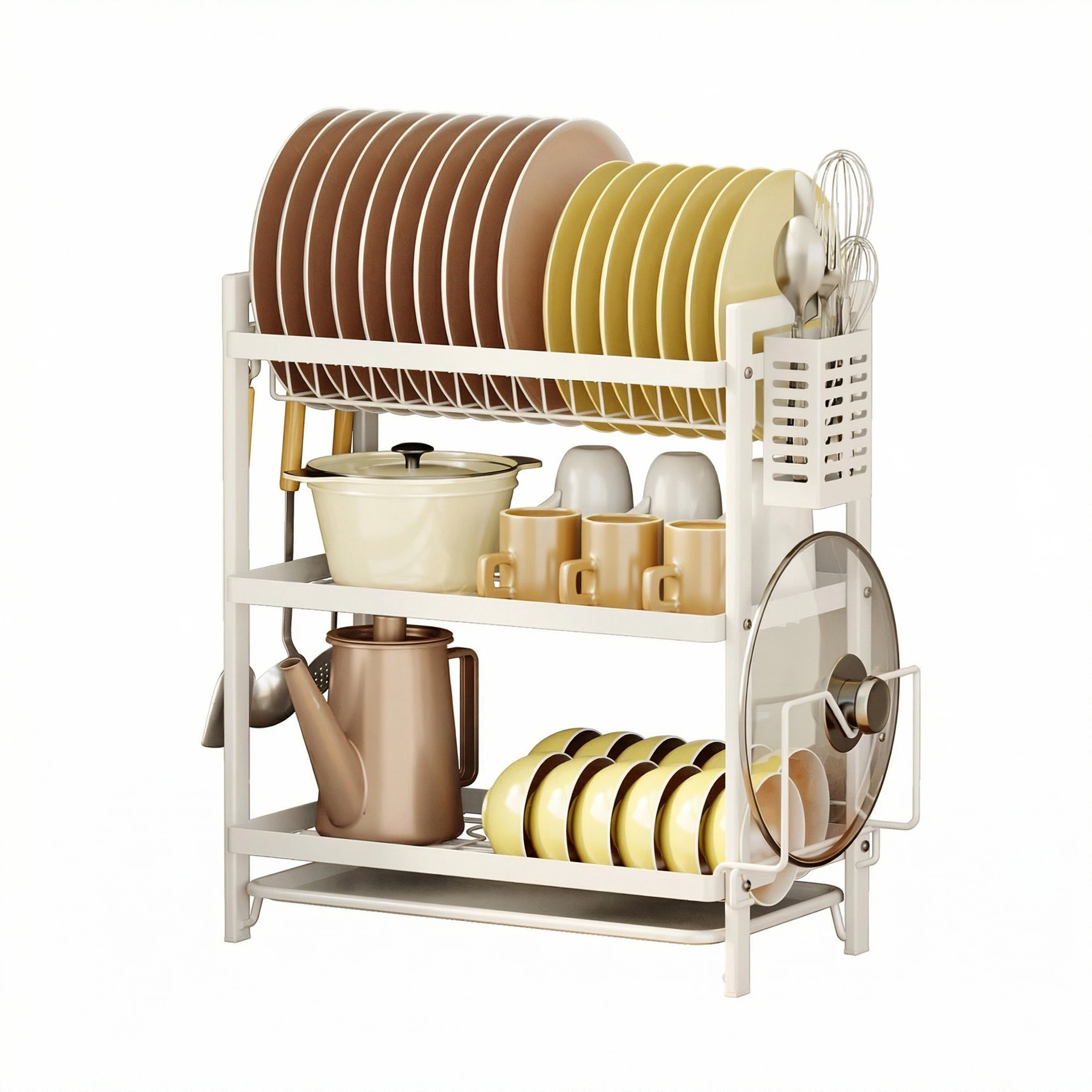 Kitchen Tableware Multi-Layer Drainage Storage Rack
